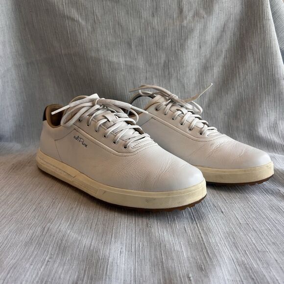 Adidas Men’s AdiPure White Spikeless Golf Show Size 9 main image 6